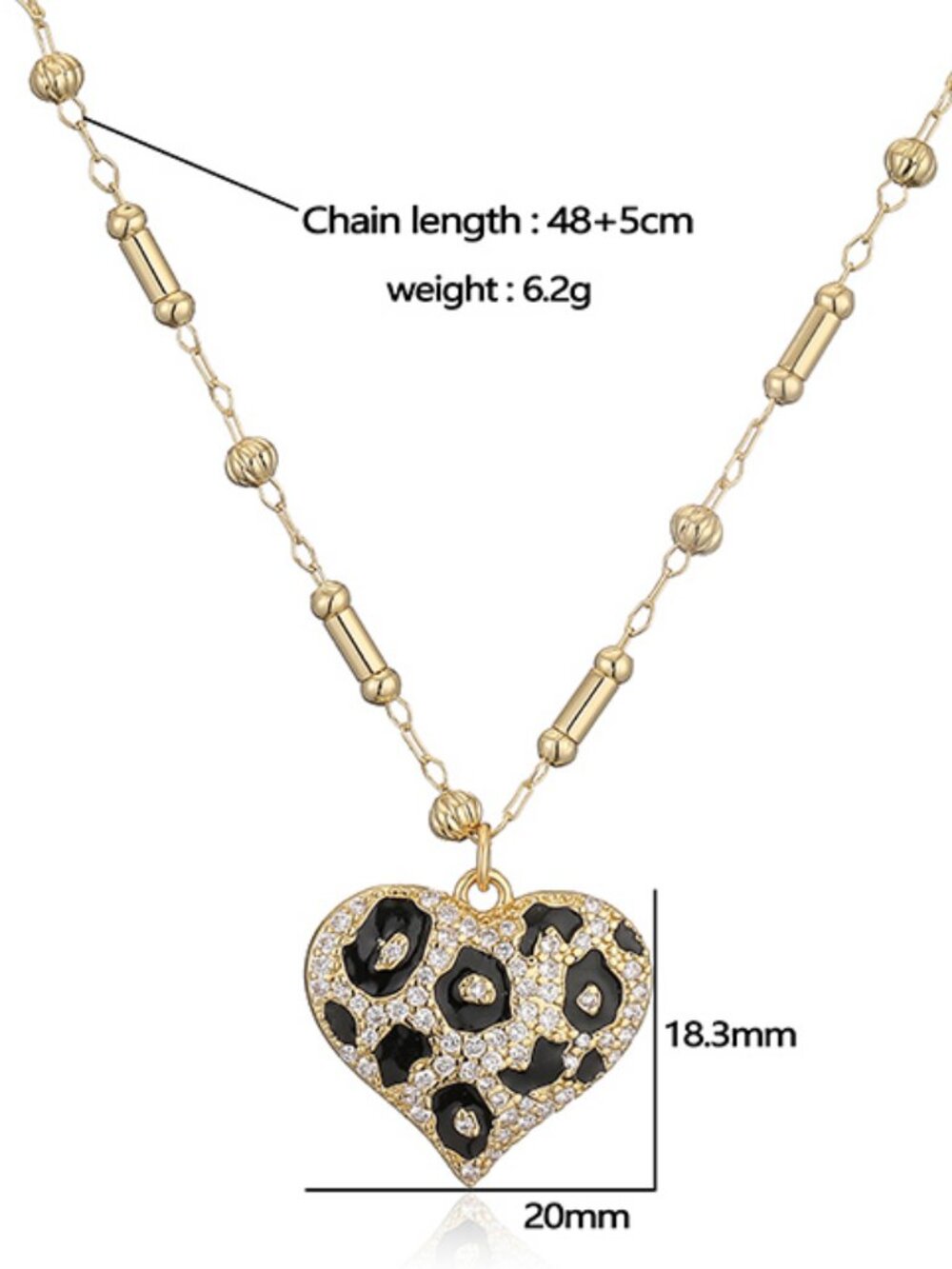 Wild Heart Necklace - Picture 2 of 2